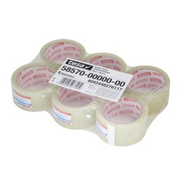 Taśma pakowa Tesa Basic 50x66 [mm x m] przezroczysta (58570-00000-00)