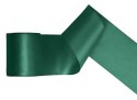 Wstążka Craft-Fun Series satynowa 100x25 [mm x m] zielony butelkowy Titanum (TS100-012B)