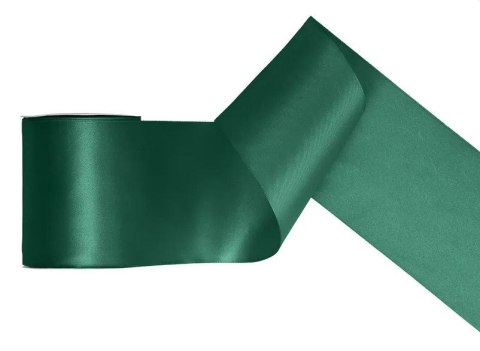 Wstążka Craft-Fun Series satynowa 100x25 [mm x m] zielony butelkowy Titanum (TS100-012B)