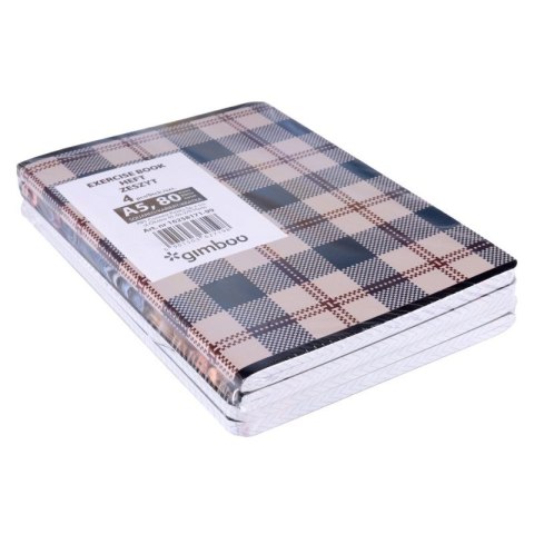 Zeszyt Gimboo A5 80k. 70g kratka (16258171-99) Zeszyt Gimboo A5 80k. 70g kratka (16258171-99)