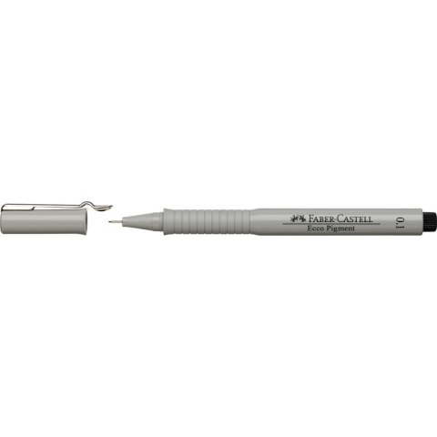 Cienkopis kreślarski Faber Castell Ecco Pigment czarny 0,1mm 1kol. (FC166199) Cienkopis kreślarski Faber Castell Ecco Pigment czarny 0,1mm 1kol. (FC166199)
