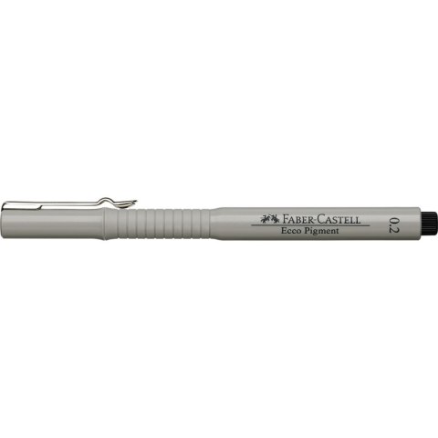 Cienkopis kreślarski Faber Castell Ecco Pigment czarny 0,2mm 1kol. (FC166299) Cienkopis kreślarski Faber Castell Ecco Pigment czarny 0,2mm 1kol. (FC166299)