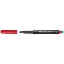 Foliopis Faber Castell Multimark czerwony 0,4 mm