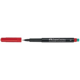Foliopis Faber Castell Multimark czerwony 0,4 mm