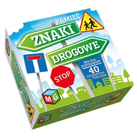 Gra edukacyjna Multigra ZNAKI DROGOWE- PAMIĘĆ Gra edukacyjna Multigra ZNAKI DROGOWE- PAMIĘĆ
