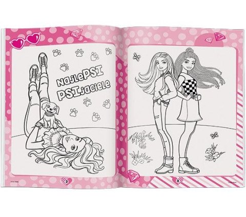 Książka dla dzieci Ameet Barbie™. Koloruję! (FB 1102) Książka dla dzieci Ameet Barbie™. Koloruję! (FB 1102)