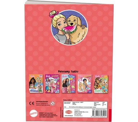 Książka dla dzieci Ameet Barbie™. Koloruję! (FB 1102) Książka dla dzieci Ameet Barbie™. Koloruję! (FB 1102)