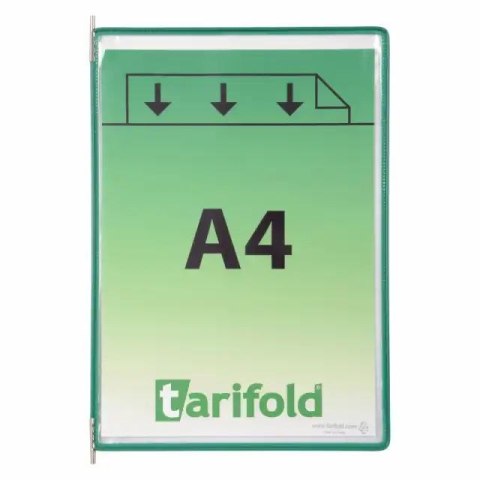 Panele prezentacyjne A4 Tarifold 10 sztuk kolor zielony Panele prezentacyjne A4 Tarifold 10 sztuk kolor zielony