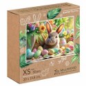 Puzzle Multigra drewniane Wielkanocny zajączek 50 el.