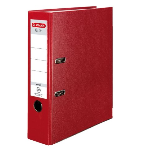 Segregator dźwigniowy Herlitz Q. file Standard 0011167426 A4 80mm czerwony (300003085) Segregator dźwigniowy Herlitz Q. file Standard 0011167426 A4 80mm czerwony (300003085)