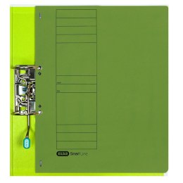 Skoroszyt Elba oczkowy A4 zielony karton 250g (100551872)