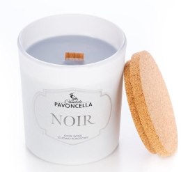 Świeczka ozdobna Pavoncella Classico Noir biała 135 g (5905711530172)