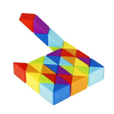Układanka Mega Creative kostka wąż kolorowa (511336) Układanka Mega Creative kostka wąż kolorowa (511336)