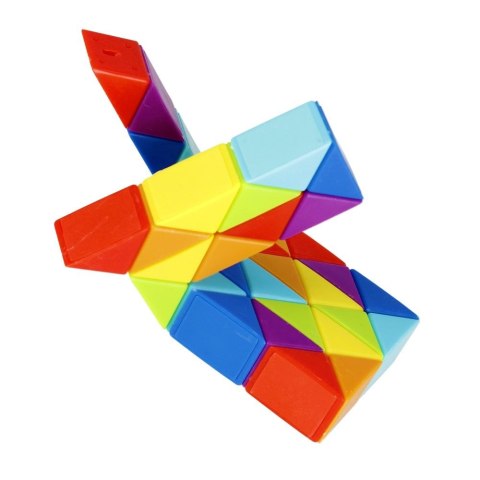 Układanka Mega Creative kostka wąż kolorowa (511336) Układanka Mega Creative kostka wąż kolorowa (511336)