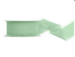 Wstążka Titanum Craft-Fun Series szyfonowa strzępiona 40x10 [mm x m] szałwiowy (WJ40-10-109)