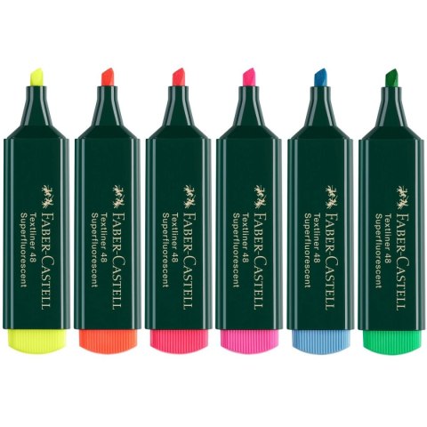 Zakreślacz Faber Castell 48 mix (FC154806) Zakreślacz Faber Castell 48 mix (FC154806)