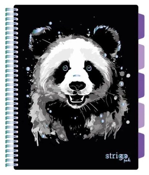 Kołozeszyt (kołobrulion) Strigo PANDA A4 100k. 80g krata (PADS021) Kołozeszyt (kołobrulion) Strigo PANDA A4 100k. 80g krata (PADS021)