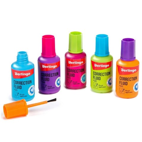 Korektor w płynie (z pędzelkiem) Berlingo Fuze 20ml (265918) Korektor w płynie (z pędzelkiem) Berlingo Fuze 20ml (265918)