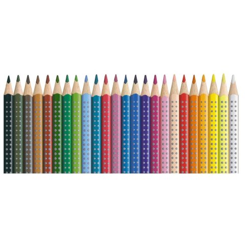 Kredki ołówkowe Faber Castell Grip 24 kol. (112424) Kredki ołówkowe Faber Castell Grip 24 kol. (112424)