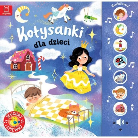 Książka dla dzieci Kołysanki dla dzieci. Słuchaj i śpiewaj! Książka dla dzieci Kołysanki dla dzieci. Słuchaj i śpiewaj!