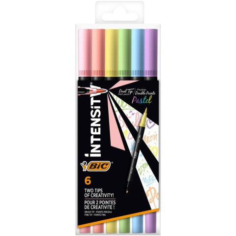 Marker permanentny Bic Kids DUAL TIP (różne) (503826) Marker permanentny Bic Kids DUAL TIP (różne) (503826)