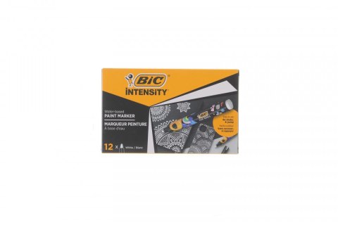 Marker specjalistyczny Bic AKRYLOWE 12 SZT biały (527425) Marker specjalistyczny Bic AKRYLOWE 12 SZT biały (527425)