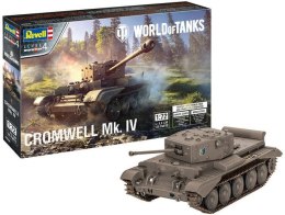 Model do sklejania Revell czołg Cromwell Mk IV World of Tanks skala 1:72 (03504)
