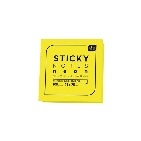 Notes samoprzylepny (karteczki) Interdruk (IKARSAM100N) Notes samoprzylepny (karteczki) Interdruk (IKARSAM100N)