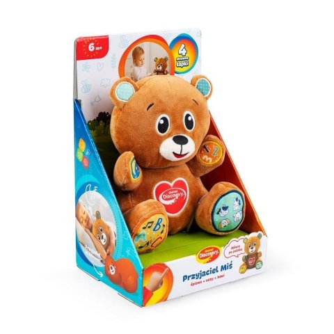 Pluszak interaktywny Discovery Miś przyjaciel (DD30003) Pluszak interaktywny Discovery Miś przyjaciel (DD30003)