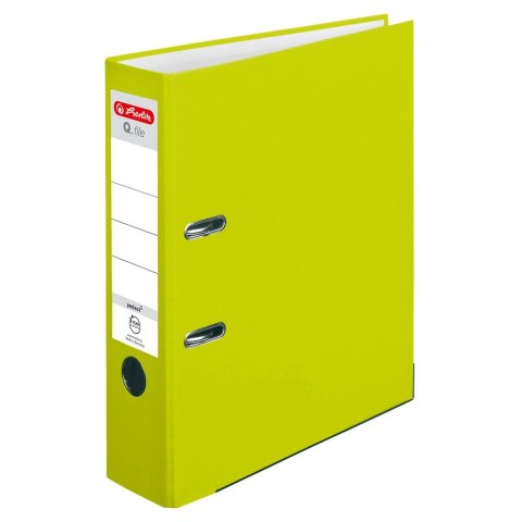 Segregator dźwigniowy Herlitz Q.file 50022489 A4 80mm Zielony (300005281) Segregator dźwigniowy Herlitz Q.file 50022489 A4 80mm Zielony (300005281)