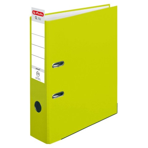 Segregator dźwigniowy Herlitz Q.file 50022489 A4 80mm Zielony (300005281) Segregator dźwigniowy Herlitz Q.file 50022489 A4 80mm Zielony (300005281)