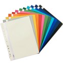 Skoroszyt Bantex EVO wpinany A4 granatowy polipropylen PP (400076701)