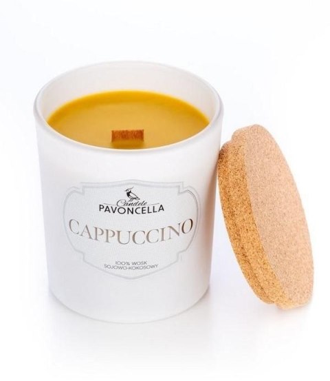 Świeczka ozdobna Pavoncella Classico Cappuccino biała 135 g (5905711530127) Świeczka ozdobna Pavoncella Classico Cappuccino biała 135 g (5905711530127)