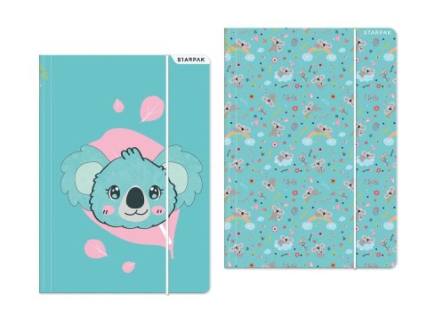 Teczka kartonowa na gumkę Koala A4 mix Starpak (559702) Teczka kartonowa na gumkę Koala A4 mix Starpak (559702)