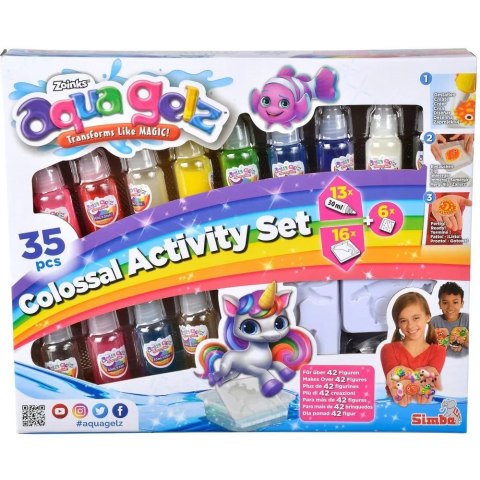 Zestaw kreatywny dla dzieci Simba Aqua Gelz zestaw XXL (632-2566) Zestaw kreatywny dla dzieci Simba Aqua Gelz zestaw XXL (632-2566)