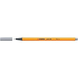 Cienkopis Stabilo POINT szary jasny 0,4mm 1kol. (88/95)