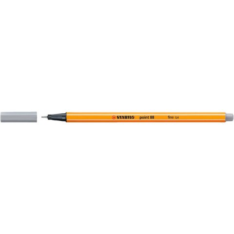 Cienkopis Stabilo POINT szary jasny 0,4mm 1kol. (88/95) Cienkopis Stabilo POINT szary jasny 0,4mm 1kol. (88/95)
