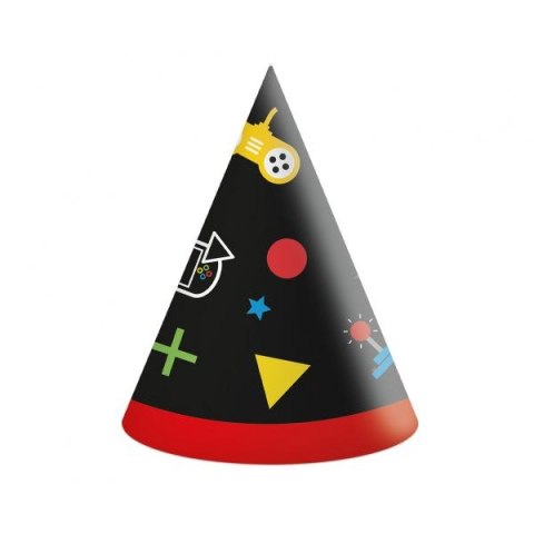 Czapka party Godan Game Party mix papier (93774) Czapka party Godan Game Party mix papier (93774)