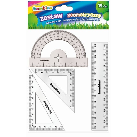 Komplet geometryczny Bambino 4 elemety, 15cm 4 el. Komplet geometryczny Bambino 4 elemety, 15cm 4 el.