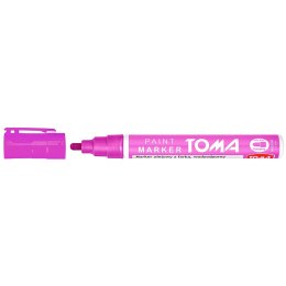 Marker olejowy Toma różowy 2,5mm okrągła końcówka (to-40)