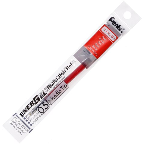 Wkład do długopisu LRN5 Pentel czerwony 0,25mm Wkład do długopisu LRN5 Pentel czerwony 0,25mm