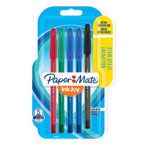 Długopis Paper Mate INKJOY 1956735 mix 0,3mm (mix 5 szt) Długopis Paper Mate INKJOY 1956735 mix 0,3mm (mix 5 szt)