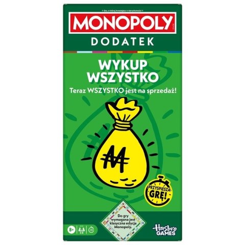 Gra planszowa Hasbro Monopoly Dodatek Wykup Wszystko (G0720) Gra planszowa Hasbro Monopoly Dodatek Wykup Wszystko (G0720)