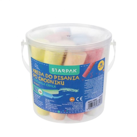 Kreda chodnikowa Starpak mix (559666) 15 sztuk Kreda chodnikowa Starpak mix (559666) 15 sztuk