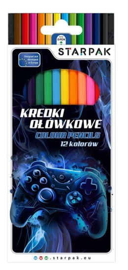 Kredki ołówkowe Starpak Pad 12 kol. (559670)