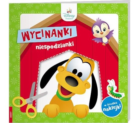 Książeczka edukacyjna Disney Maluch. Wycinanki niespodzianki Ameet (WYC 9202) Książeczka edukacyjna Disney Maluch. Wycinanki niespodzianki Ameet (WYC 9202)