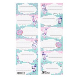 Naklejka na zeszyt Starpak Bubble tea (559540)