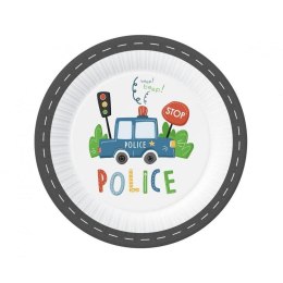 Talerz jednorazowy Godan Police papier śr. 230mm 6 szt (PW-TPO9)