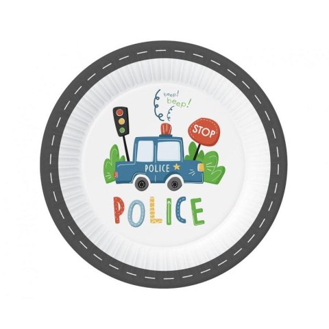 Talerz jednorazowy Godan Police papier śr. 230mm 6 szt (PW-TPO9) Talerz jednorazowy Godan Police papier śr. 230mm 6 szt (PW-TPO9)