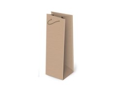 Torba prezentowa Paw na butelkę szara [mm:] 120x370x 110 (P-W1)